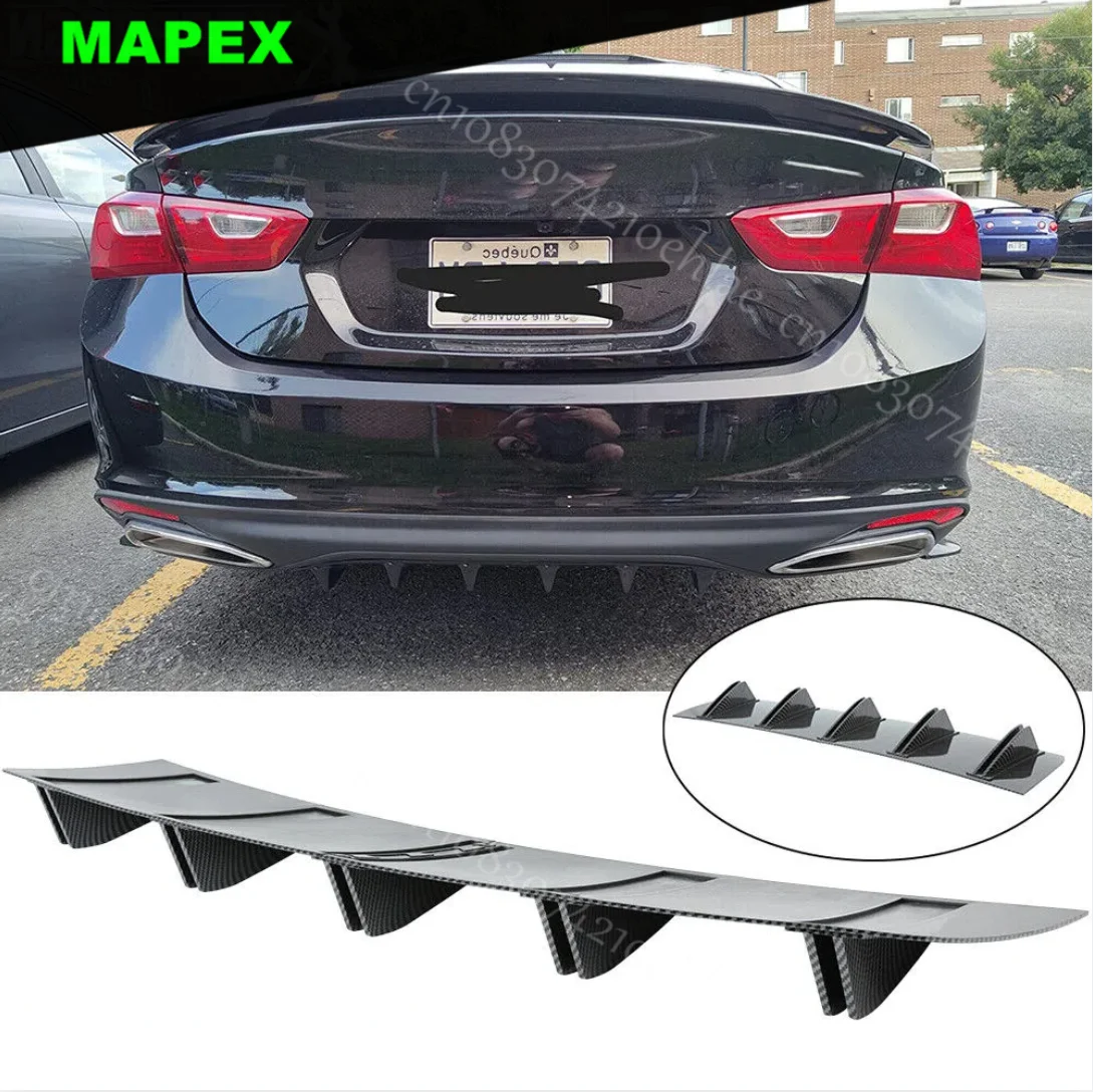 For Chevy Malibu RS Carbon Fiber Rear Lip Bumper Diffuser Shark Fin Spoiler Wing
For Chevy Malibu RS Carbon Fiber Rear Lip Bumper Diffuser Shark Fin Spoiler Wing