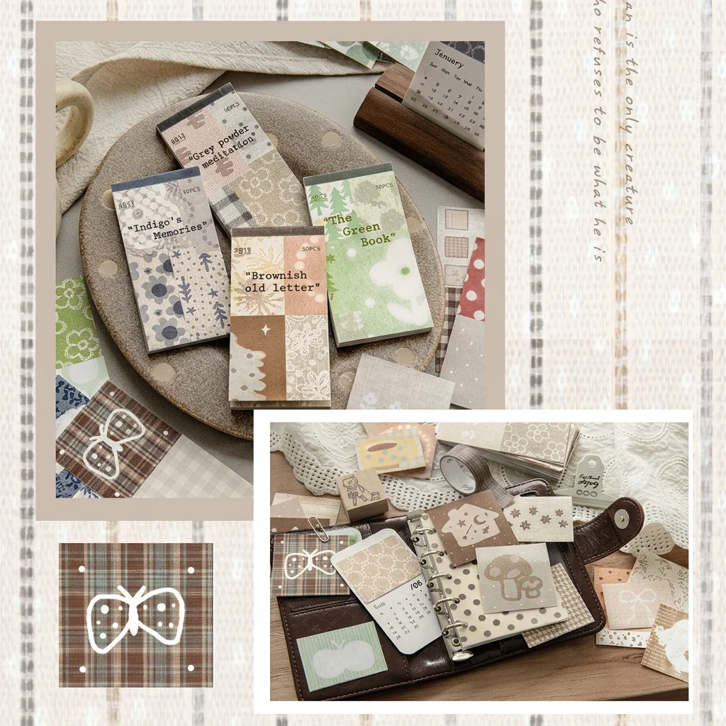 Decorative Craft Paper Smooth Writing Vintage Scrapbooking Paper Handcraft Collage Paper Assorted Patterns 50 Sheets Craft Pack
Decorative Craft Paper Smooth Writing Vintage Scrapbooking Paper Handcraft Collage Paper Assorted Patterns 50 Sheets Craft Pack