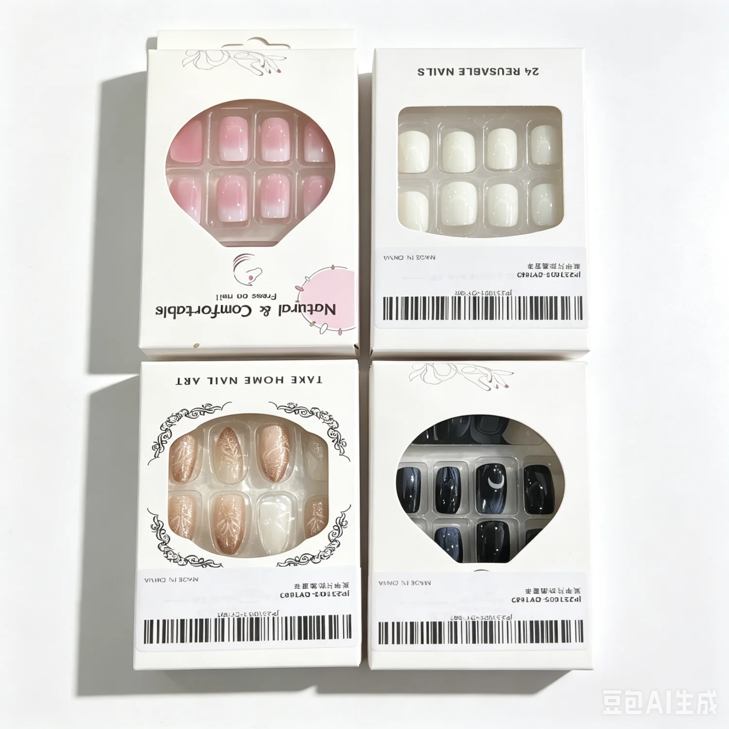 4Boxes/Set Short Square On Nails Mixed Style Random Pattern Sent Full Cover Reusable False Nail Tips
4Boxes/Set Short Square On Nails Mixed Style Random Pattern Sent Full Cover Reusable False Nail Tips