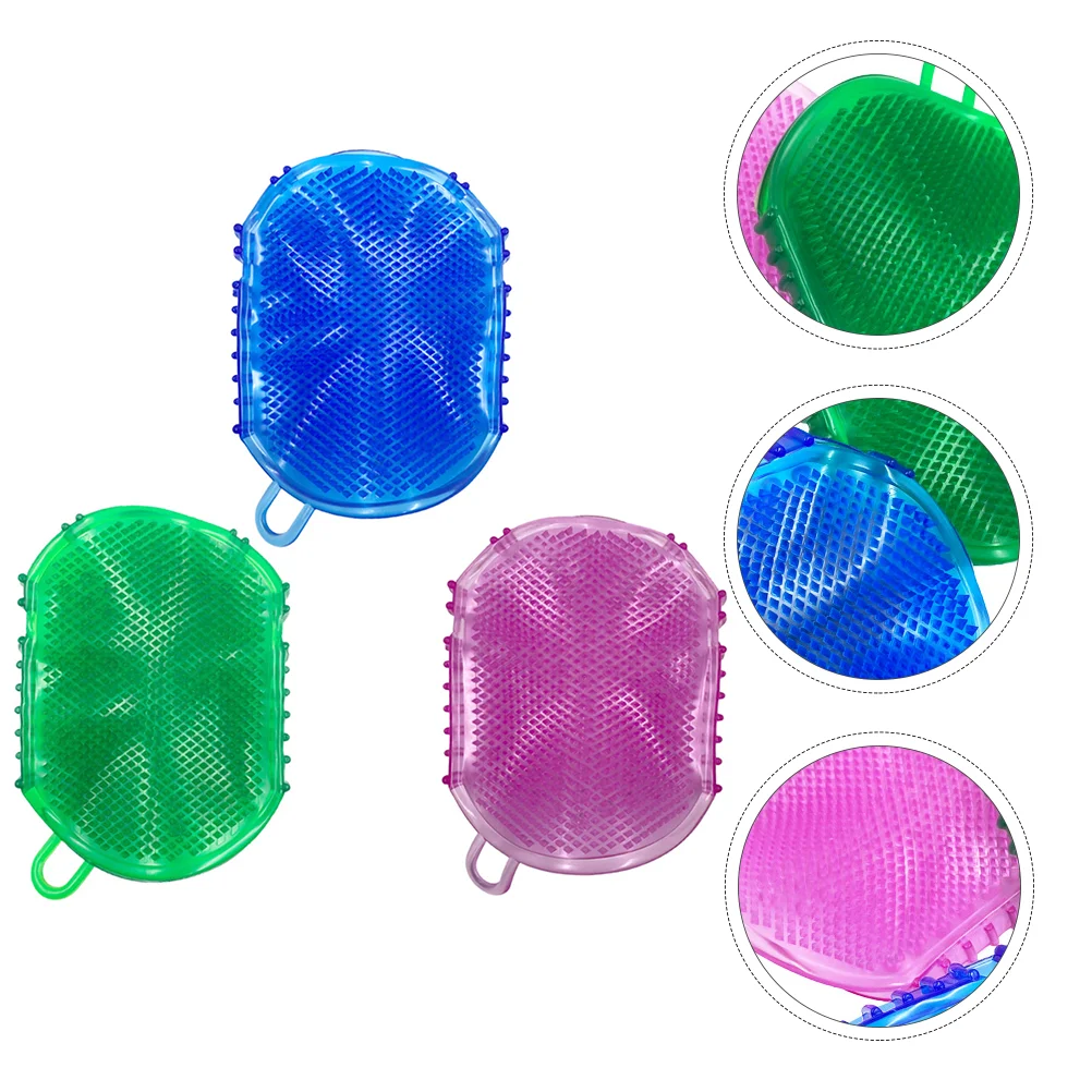 3 Pcs Silcone Body Scrubbers Glove Scorpion Brush Massage Accessories Simple Double-sided Gloves Baby
3 Pcs Silcone Body Scrubbers Glove Scorpion Brush Massage Accessories Simple Double-sided Gloves Baby