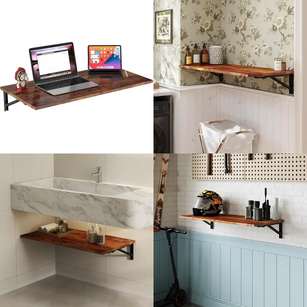 Большой складной настенный стол: 39,37 x 19,69 дюймов, прочный рабочий стол с откидной столешницей для домашнего офиса, столовой и многого другого
Большой складной настенный стол: 39,37 x 19,69 дюймов, прочный рабочий стол с откидной столешницей для домашнего офиса, столовой и многого другого