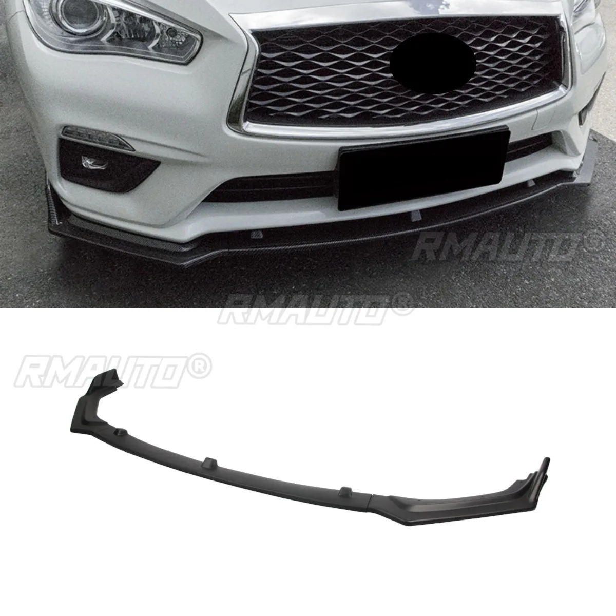 Car Front Bumper Lip Splitter Diffuser Spoiler Bumper Guard Regular Style Body Kit For Infiniti Q50L 2018-2022 Car Accessories
Car Front Bumper Lip Splitter Diffuser Spoiler Bumper Guard Regular Style Body Kit For Infiniti Q50L 2018-2022 Car Accessories