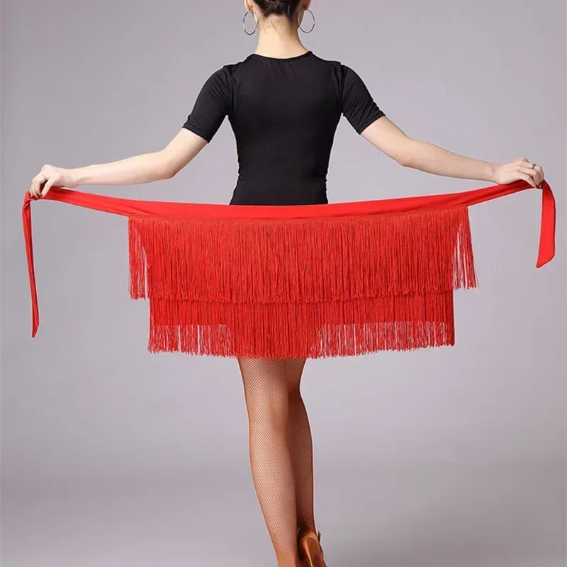 New Latin Dance Skirt Women Tassels Apron Costume Training Hip Scarf Cha Cha Samba Dancing Waist Towel Latin Accessories
New Latin Dance Skirt Women Tassels Apron Costume Training Hip Scarf Cha Cha Samba Dancing Waist Towel Latin Accessories