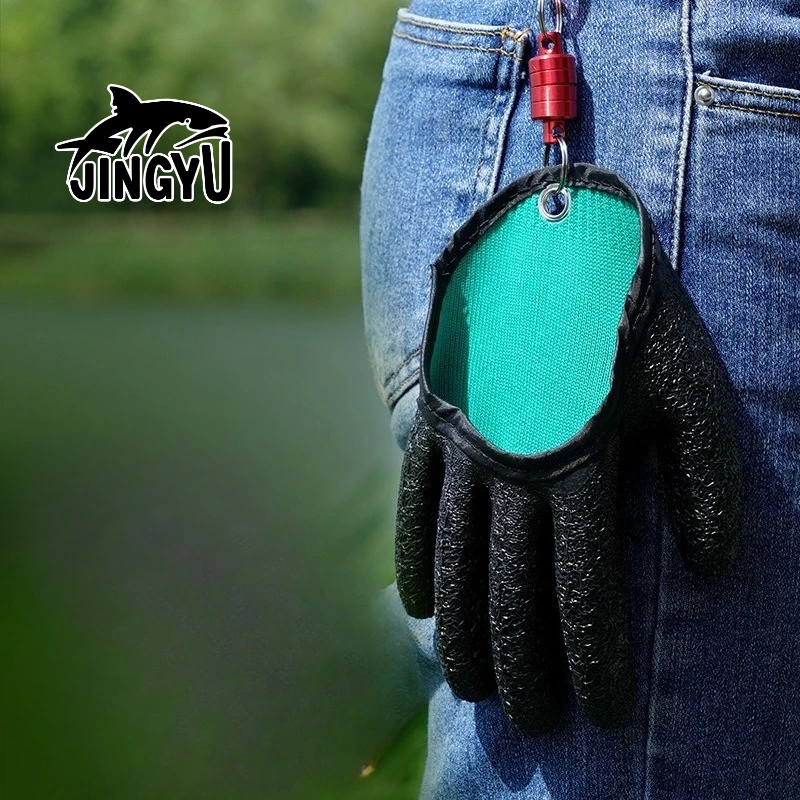 Durable Woven Latex Fishing Gloves - Non-Slip & Waterproof, Anti-Stab/Anti-Cut for Safety | Easy Fish Handling for Lure/Sea
Durable Woven Latex Fishing Gloves - Non-Slip & Waterproof, Anti-Stab/Anti-Cut for Safety | Easy Fish Handling for Lure/Sea