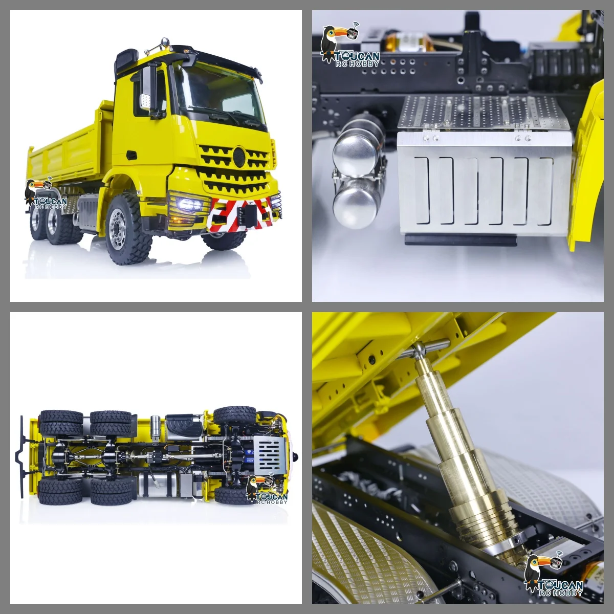 LESU 1/14 RC Hydraulic Dump Trucks 6X6 RTR Tipper Car 3348 Fusion PRO Motor Smoking Light Sound Toucan RC Hobby DIY Toy THZH1588
LESU 1/14 RC Hydraulic Dump Trucks 6X6 RTR Tipper Car 3348 Fusion PRO Motor Smoking Light Sound Toucan RC Hobby DIY Toy THZH1588