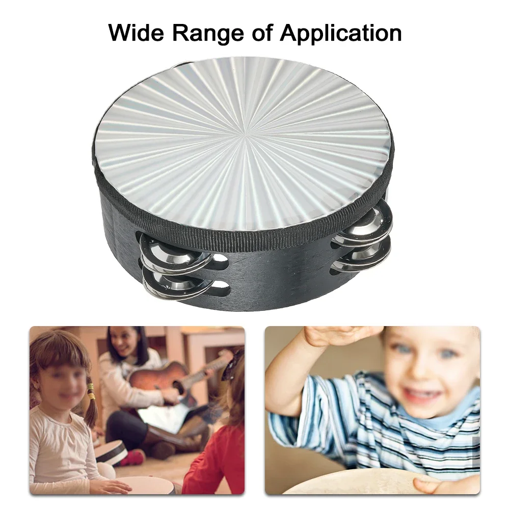 Drum Tambourine Lightweight Musical Instrument Party Percussion Hand Drum Portable Replacement Singing Spare Parts Toys
Drum Tambourine Lightweight Musical Instrument Party Percussion Hand Drum Portable Replacement Singing Spare Parts Toys