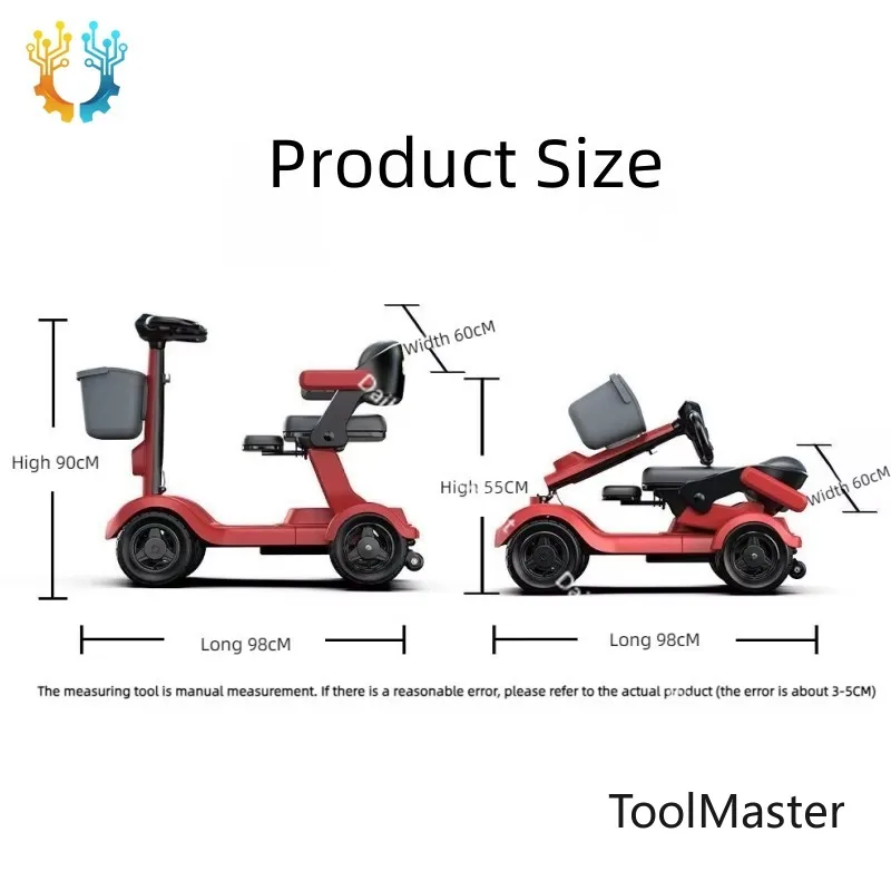 【2026】Preassembled Four Wheels Mobility Scooter Foldable For Elders Disabled 250W 48V Family Electric Scooter With Baby Seat
【2026】Preassembled Four Wheels Mobility Scooter Foldable For Elders Disabled 250W 48V Family Electric Scooter With Baby Seat