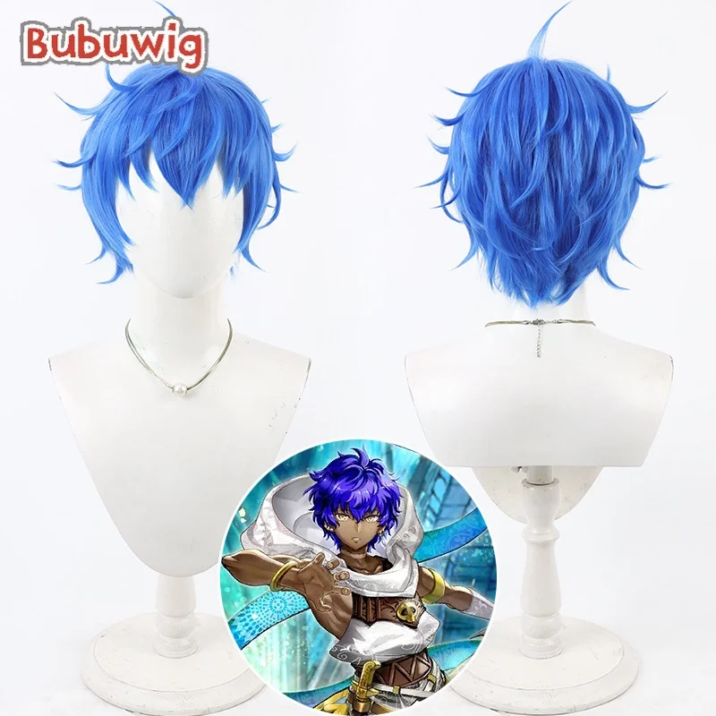 Bubuwig Synthetic Hair Hassan of the Shining Star Cosplay Wigs Fate/Grand Order 30cm Short Straight Blue Men Wig Heat Resistant
Bubuwig Synthetic Hair Hassan of the Shining Star Cosplay Wigs Fate/Grand Order 30cm Short Straight Blue Men Wig Heat Resistant