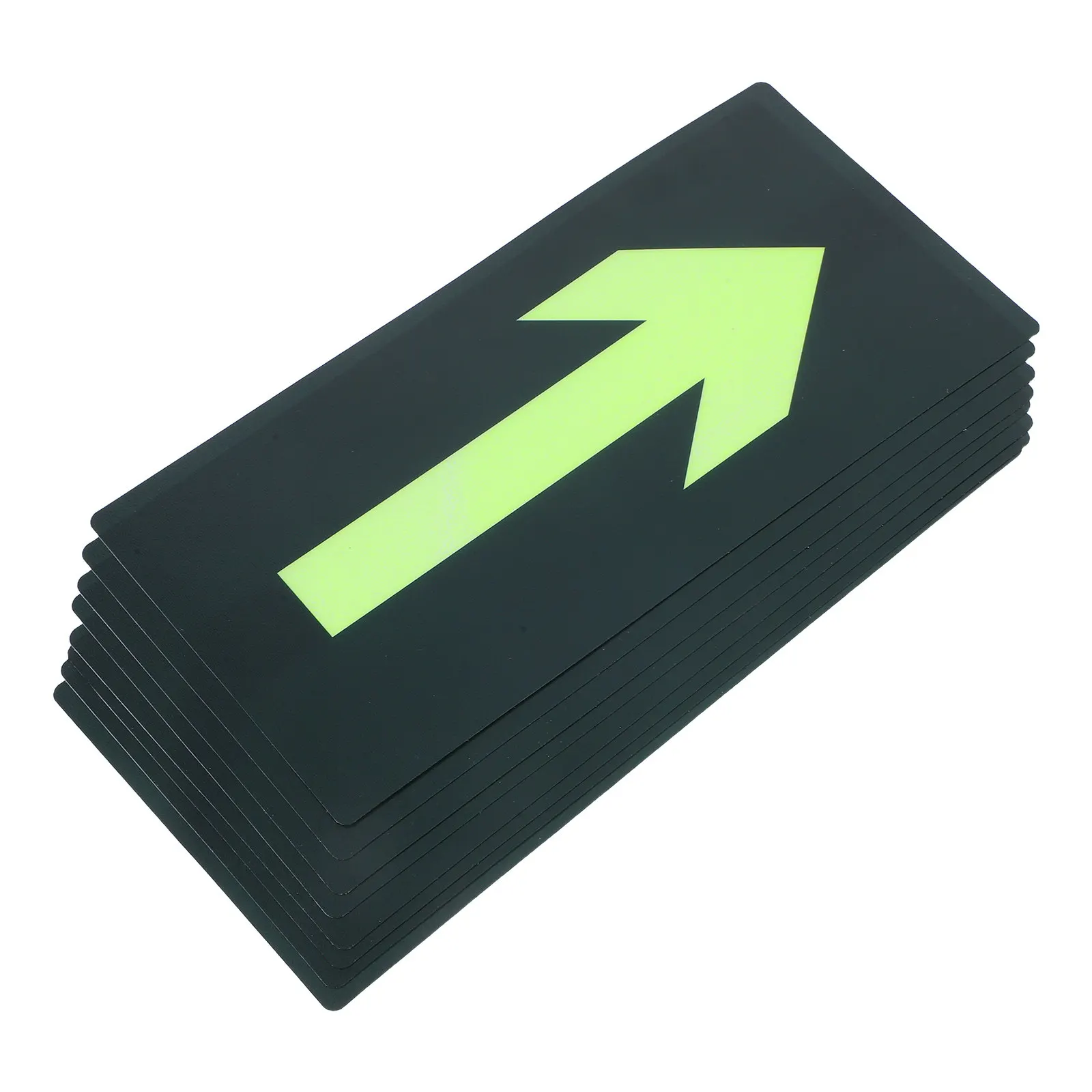 8Pcs Waterproof Glow Exit Arrow Stickers Self Adhesive Emergency Fire Safety Signs Evacuation Arrows for Malls Supermarkets
8Pcs Waterproof Glow Exit Arrow Stickers Self Adhesive Emergency Fire Safety Signs Evacuation Arrows for Malls Supermarkets