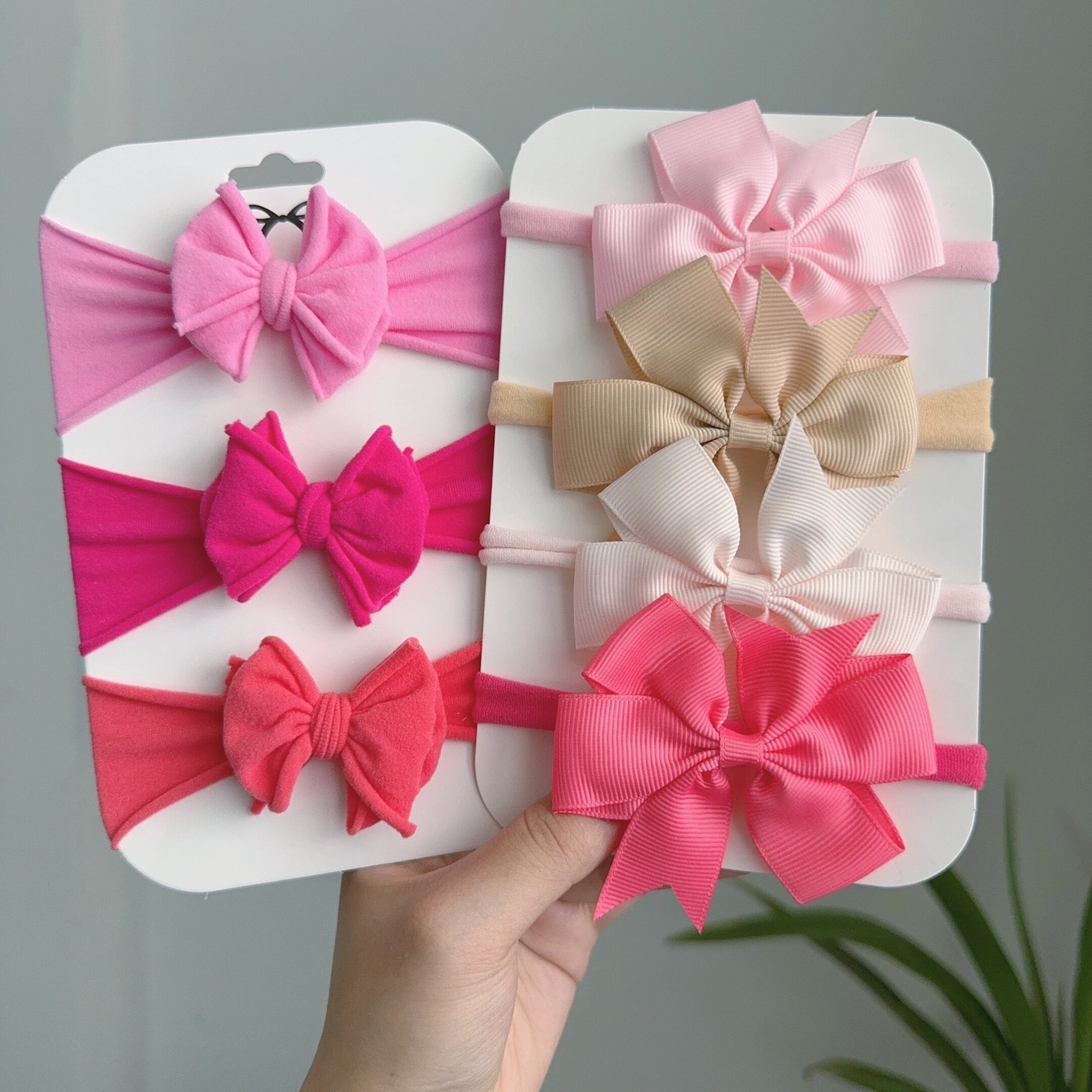 3/4Pcs Solid Color Headwear Elastic Hair Bands for Baby Cute Ribbon Bowknot Headband Infant Girls Kids Hair Accessories
3/4Pcs Solid Color Headwear Elastic Hair Bands for Baby Cute Ribbon Bowknot Headband Infant Girls Kids Hair Accessories