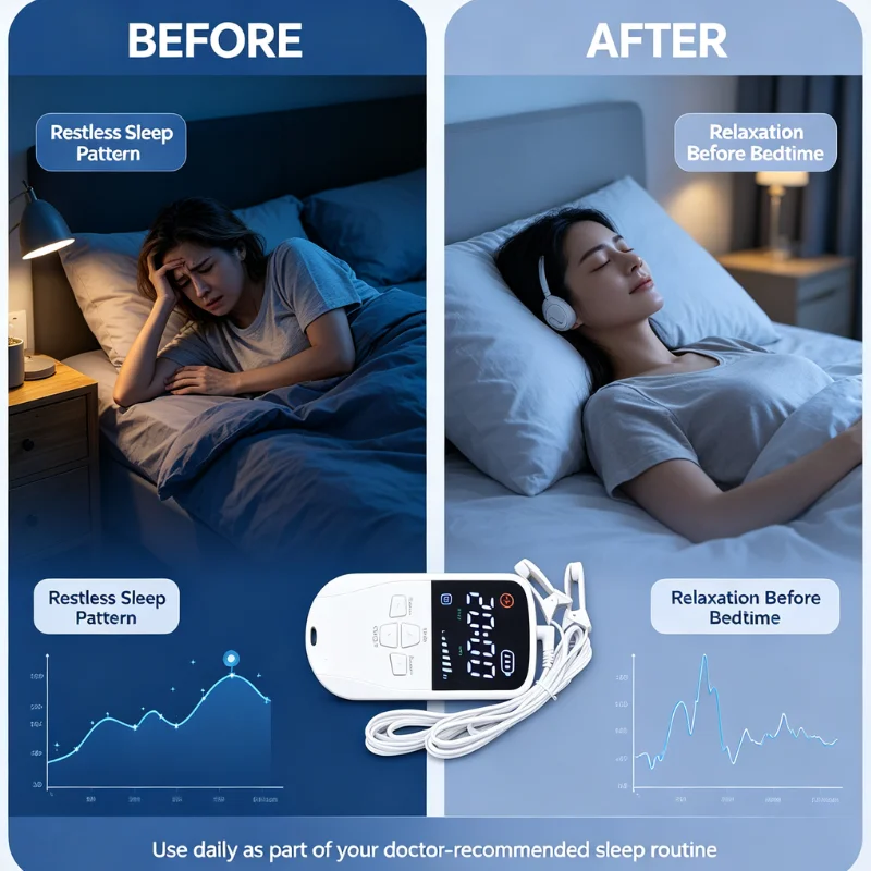 Medical Grade Vagus Nerve Stimulation Device for Panic Attack PTSD Relief VNS Portable Home Recovery
Medical Grade Vagus Nerve Stimulation Device for Panic Attack PTSD Relief VNS Portable Home Recovery