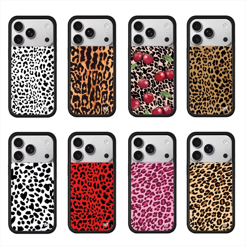 2026 Wildflower INS Fashion Leopard print Phone Case for iPhone 11 12 13 14 15 16 17 Pro Max 3D WF Cute cherry Protect cover
2026 Wildflower INS Fashion Leopard print Phone Case for iPhone 11 12 13 14 15 16 17 Pro Max 3D WF Cute cherry Protect cover