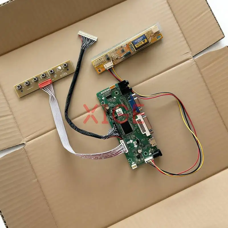 LCD Screen Drive Controller Board Fit LTN141BT06 LTN141WD N141C3 N141C1 1-CCFL VGA DVI HDMI 30Pin LVDS 1440*900 1440x900 Kit DIY
LCD Screen Drive Controller Board Fit LTN141BT06 LTN141WD N141C3 N141C1 1-CCFL VGA DVI HDMI 30Pin LVDS 1440*900 1440x900 Kit DIY