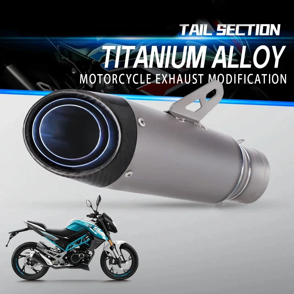 Racing Motorcycle Slip on Exhaust 51mm Performance Titanium Alloy Motorcycle Mufflers Exhaust Silencers carbon fiber
Racing Motorcycle Slip on Exhaust 51mm Performance Titanium Alloy Motorcycle Mufflers Exhaust Silencers carbon fiber