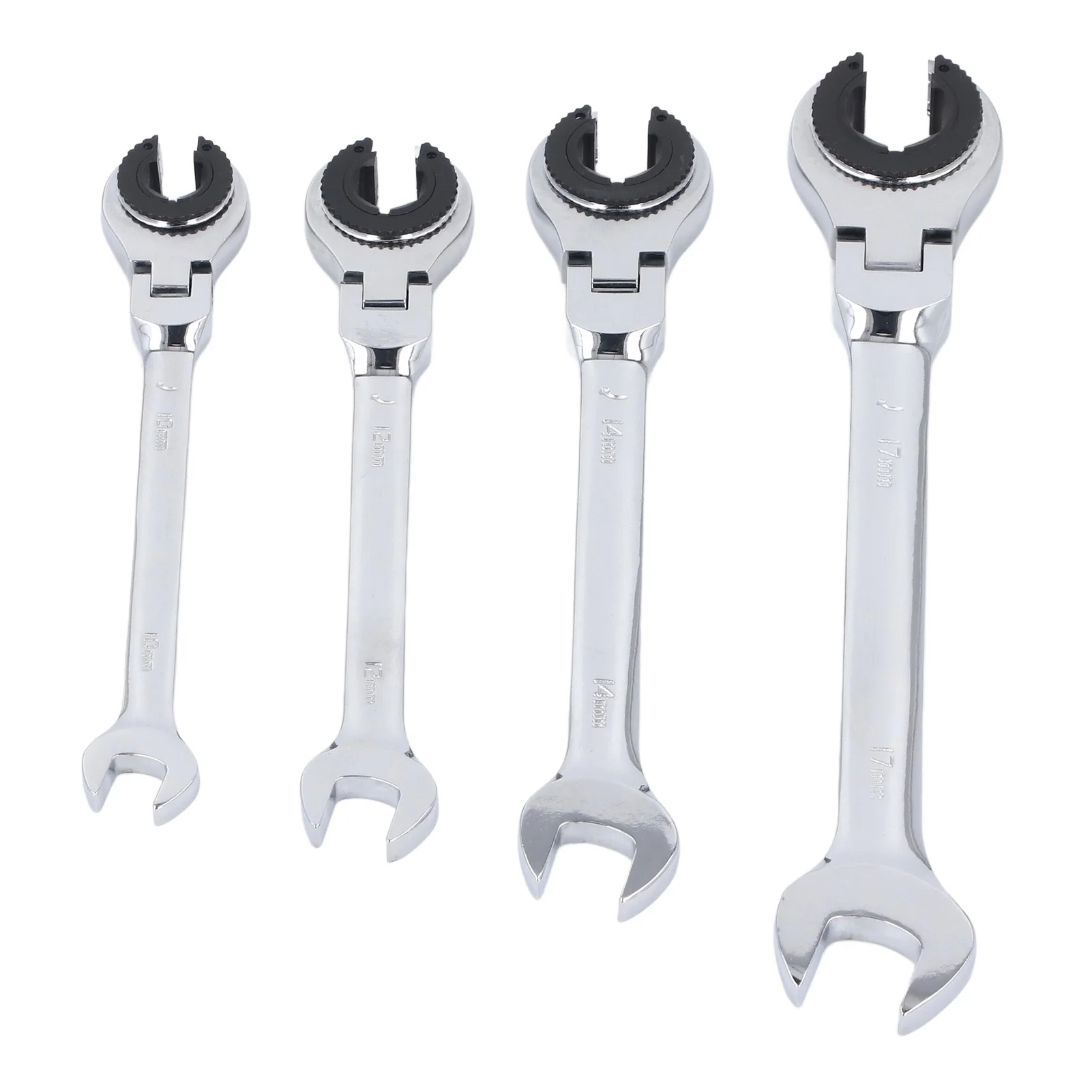 Brake Line Wrench Set 72 Teeth Adjustable Angle 10mm 12mm 14mm 17mm Ratcheting Tubing Wrenches
Brake Line Wrench Set 72 Teeth Adjustable Angle 10mm 12mm 14mm 17mm Ratcheting Tubing Wrenches