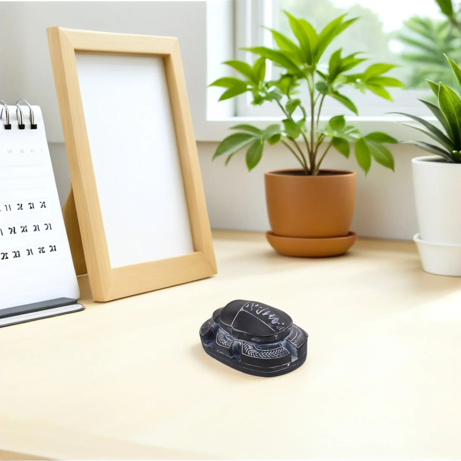 Ancient Egyptian Scarab Beetle Resin Statue - Intricate Egypt Decor Sculpture for Desktop Office Home - Art Piece
Ancient Egyptian Scarab Beetle Resin Statue - Intricate Egypt Decor Sculpture for Desktop Office Home - Art Piece