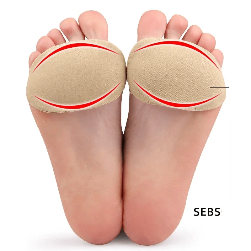 1/5Pairs Forefoot Gel Pads Silicone Insoles for Shoes Metatarsal Pad Foot Breathable Shock Absorption Women Feet Pain Relief
1/5Pairs Forefoot Gel Pads Silicone Insoles for Shoes Metatarsal Pad Foot Breathable Shock Absorption Women Feet Pain Relief