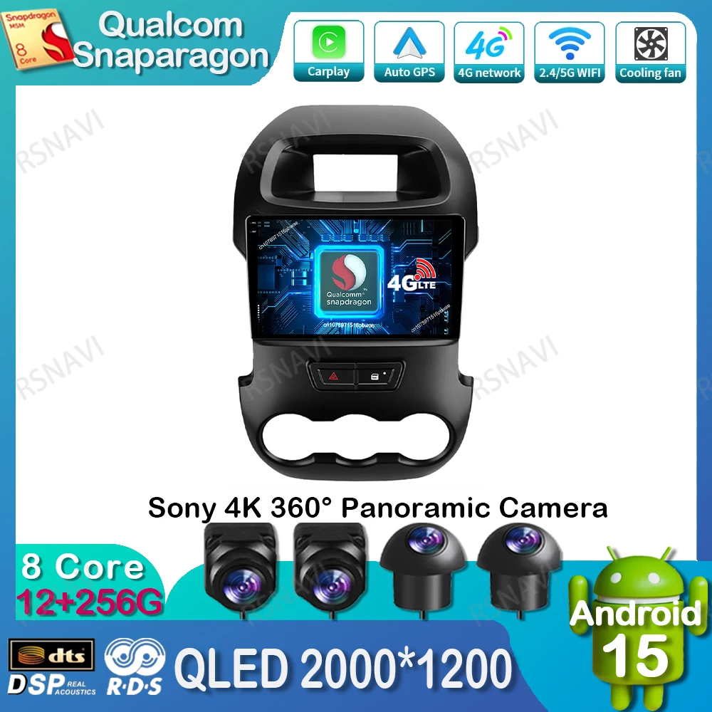 Android 15 Car Radio For Ford Ranger T6 2011 -2014 Multimedia Autoradio 5G WIFI DSP BT Qualcomm Navigation Head Unit GPS QLED
Android 15 Car Radio For Ford Ranger T6 2011 -2014 Multimedia Autoradio 5G WIFI DSP BT Qualcomm Navigation Head Unit GPS QLED