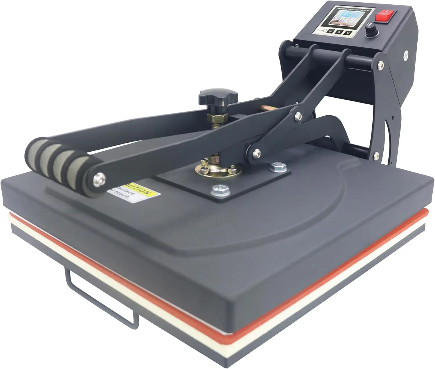 RoyalPress 15" x 15" Color LED Industrial-Quality Digital Sublimation Heat Transfer Machine T-Shirt Heat Press Machine, 15" x 15
RoyalPress 15" x 15" Color LED Industrial-Quality Digital Sublimation Heat Transfer Machine T-Shirt Heat Press Machine, 15" x 15
