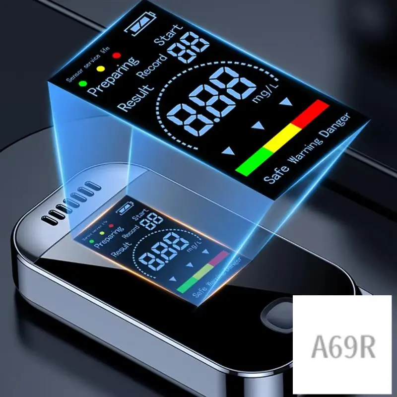 A69R-Car Mini Alcohol Test Portable Alcohol Detecto Breath Drunk Driving Measuring Instrument Digital Display Tester
A69R-Car Mini Alcohol Test Portable Alcohol Detecto Breath Drunk Driving Measuring Instrument Digital Display Tester