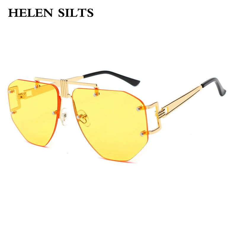 Vintage Fashion Rimless Pilot Sunglasses Women For Men Fashion Luxury Brand Designer Sun Glasses Punk Metal SunglassesUV400
Vintage Fashion Rimless Pilot Sunglasses Women For Men Fashion Luxury Brand Designer Sun Glasses Punk Metal SunglassesUV400