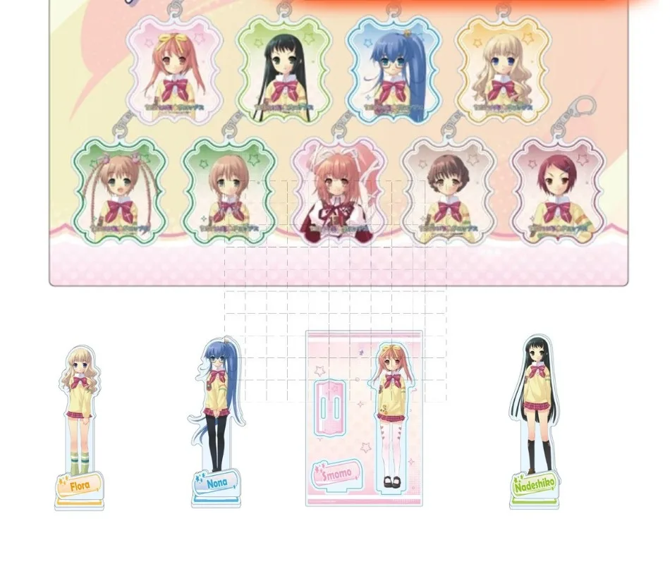 Prima Plum Yaeno Nadeshiko Yūki Nona Acrylic Standing Keychain Anime Toy Figures A
Prima Plum Yaeno Nadeshiko Yūki Nona Acrylic Standing Keychain Anime Toy Figures A