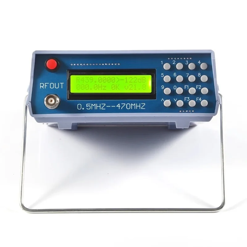 Signal Generator 0.5MHz-470MHz RF Signal Generator Meter Tester for FM Radio Walkie-talkie Debug Digital CTCSS Singal Output
Signal Generator 0.5MHz-470MHz RF Signal Generator Meter Tester for FM Radio Walkie-talkie Debug Digital CTCSS Singal Output
