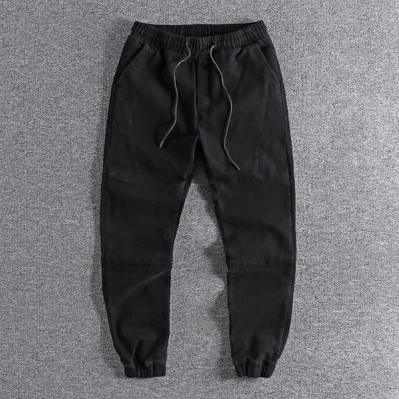 Retro Japanese Style Men's Loose Fit Cotton Work Pants Soft Comfortable Casual Trousers Autumn Spring Seasonal Fashion
Retro Japanese Style Men's Loose Fit Cotton Work Pants Soft Comfortable Casual Trousers Autumn Spring Seasonal Fashion