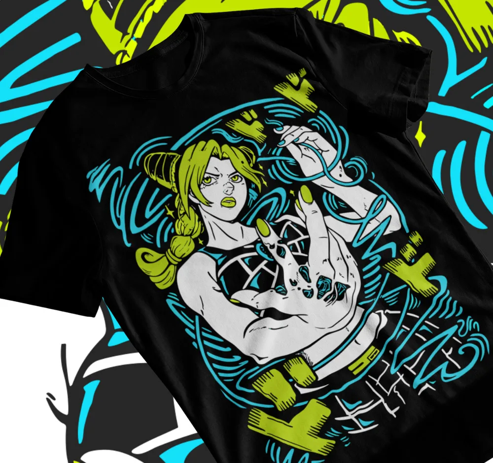 Jolyne Cujoh JoJo's Bizarre Adventure T-Shirt JJBA Stone Ocean Anime Soft Tee
Jolyne Cujoh JoJo's Bizarre Adventure T-Shirt JJBA Stone Ocean Anime Soft Tee