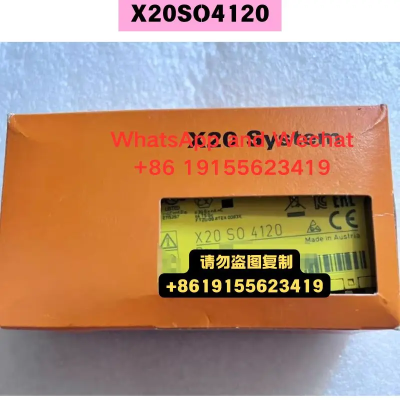 Совершенно новый оригинальный модуль X20SO4120. Функциональный тест. Быстрая доставка.
Совершенно новый оригинальный модуль X20SO4120. Функциональный тест. Быстрая доставка.