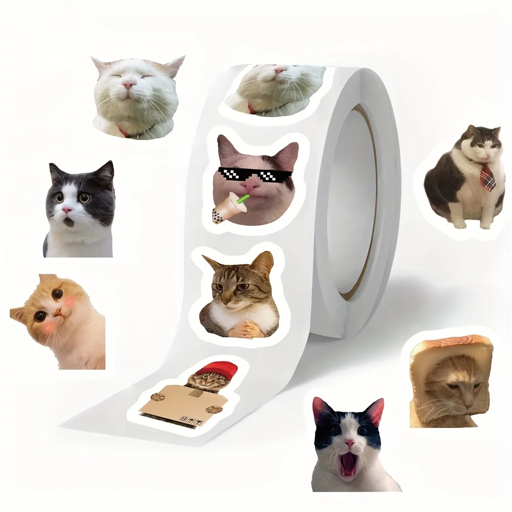 500pcs/roll Cats Animal Stickers Party Gift Packaging Sealing Sticker Office Stationery Sticker
500pcs/roll Cats Animal Stickers Party Gift Packaging Sealing Sticker Office Stationery Sticker