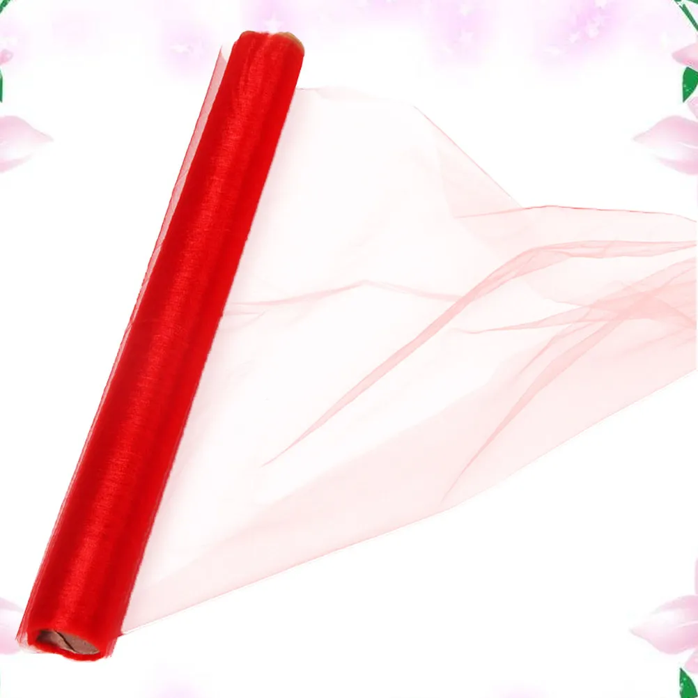 1Pcs 10M Wedding Gauze Roll Sheer Curtain DIY Decoration for Bouquet Wrap Home Living Room Bedroom Arch Door Stage Background
1Pcs 10M Wedding Gauze Roll Sheer Curtain DIY Decoration for Bouquet Wrap Home Living Room Bedroom Arch Door Stage Background