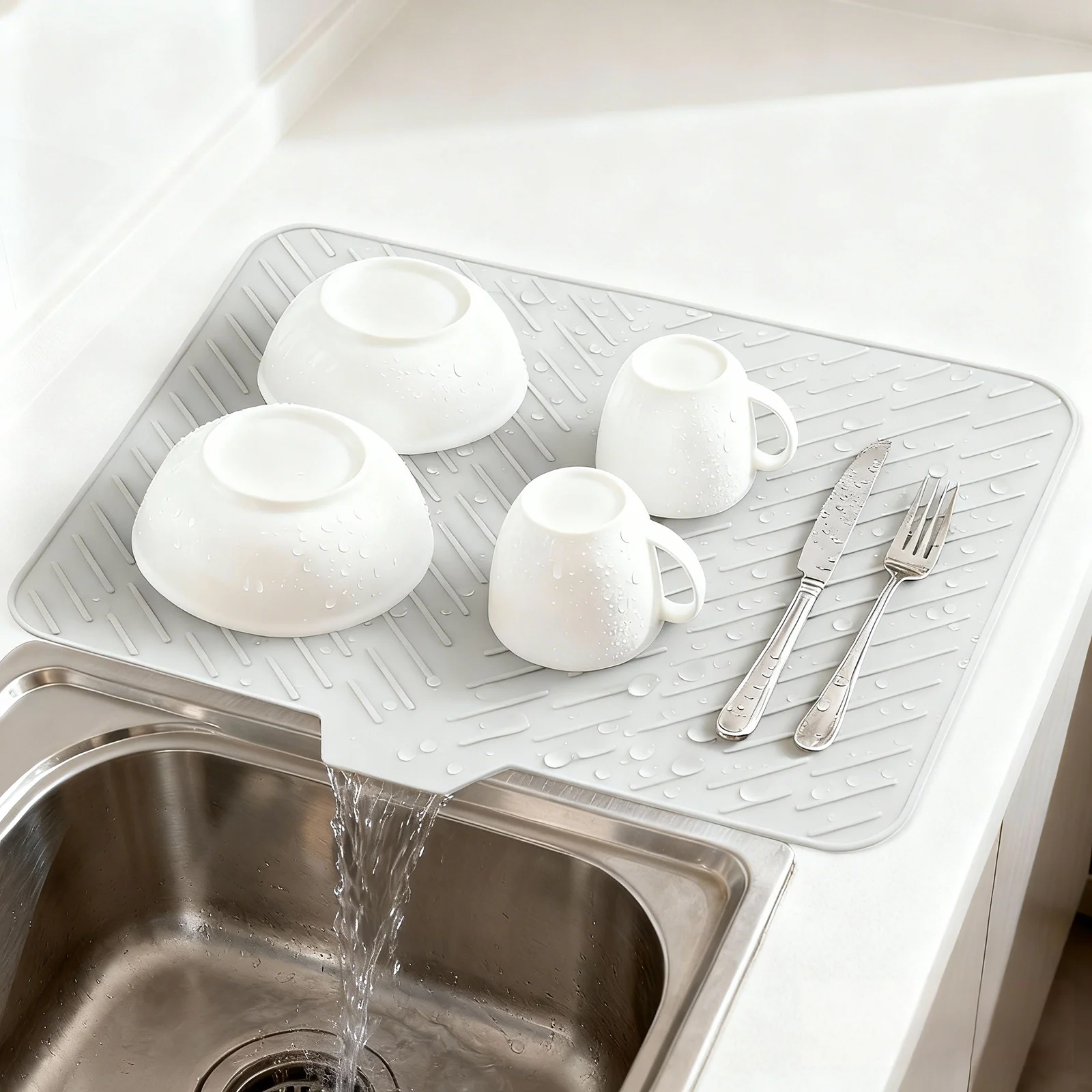 Silicone Drain Pad Drying Mat Pots Dish Drain Mat For Kitchen Tableware Non-slip Mats Anti-scald Coaster Kitchen Utensils Decor
Silicone Drain Pad Drying Mat Pots Dish Drain Mat For Kitchen Tableware Non-slip Mats Anti-scald Coaster Kitchen Utensils Decor