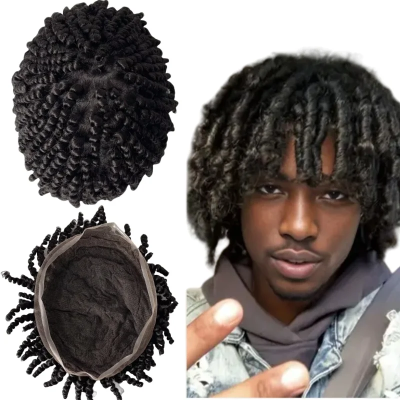 Mongolian Virgin Human Hair Hairpieces 1b Black Afro Braids Unit 8x10 Full Lace Toupee for Black Men
Mongolian Virgin Human Hair Hairpieces 1b Black Afro Braids Unit 8x10 Full Lace Toupee for Black Men