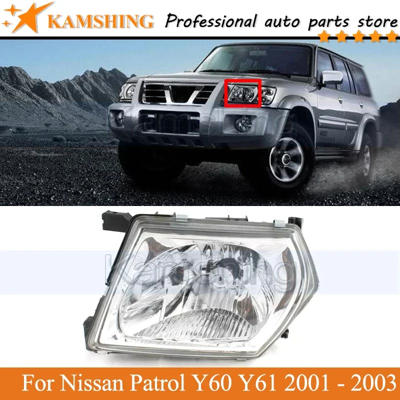 Kamshing фара переднего бампера для Nissan Patrol Y60 Y61 2001 2002 2003, фара фара переднего бампера
Kamshing фара переднего бампера для Nissan Patrol Y60 Y61 2001 2002 2003, фара фара переднего бампера