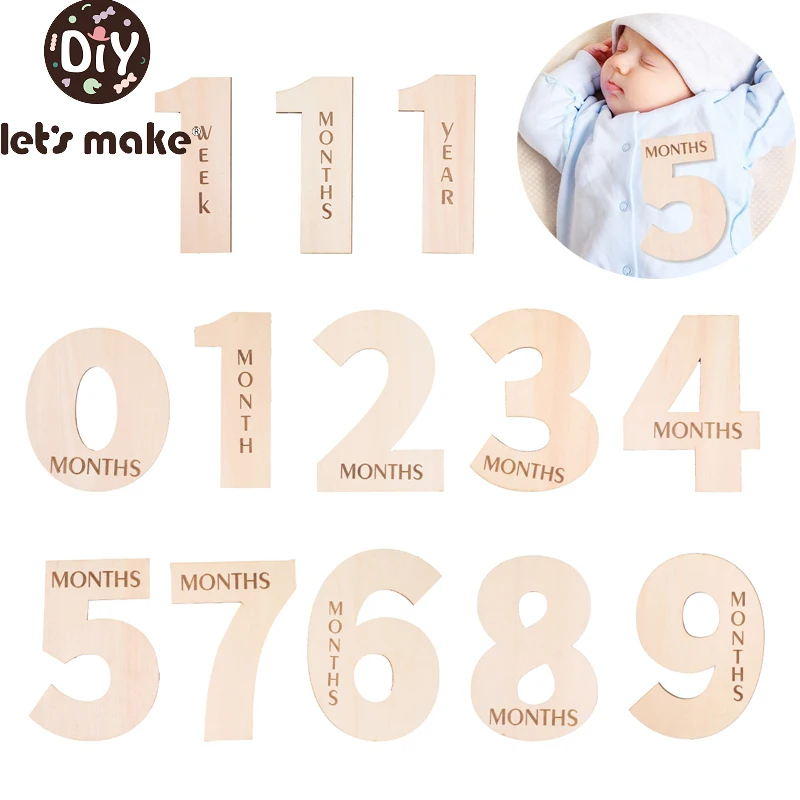 Let's Make Milestone Wooden Handmade Engraved Age Newborn Birth Monthly Recording Cards Photography Accessories Birthday Gifts
Let's Make Milestone Wooden Handmade Engraved Age Newborn Birth Monthly Recording Cards Photography Accessories Birthday Gifts