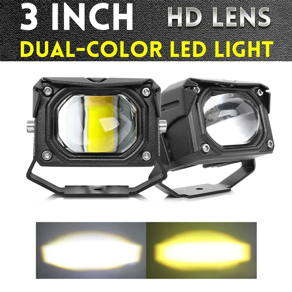 U9 PLUS 120W Work Light Led Bi Colour Car Spotlight Hi/Lo Beam 3000K 6000K Fog Lamp Motorcycle lamp For Offroad ATV SUV Truck
U9 PLUS 120W Work Light Led Bi Colour Car Spotlight Hi/Lo Beam 3000K 6000K Fog Lamp Motorcycle lamp For Offroad ATV SUV Truck