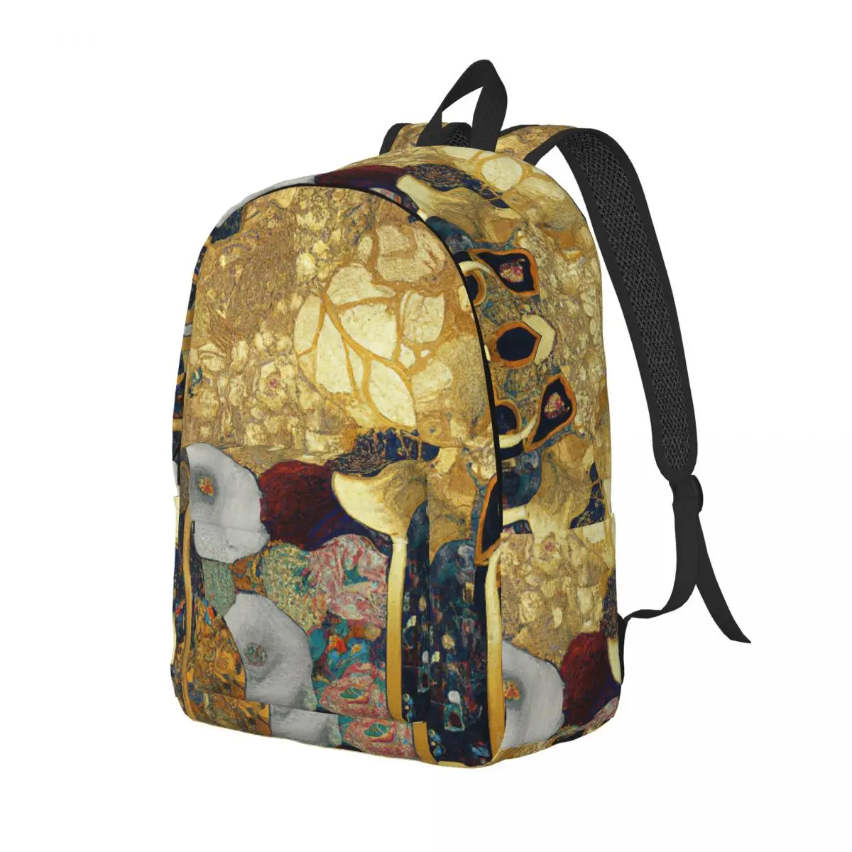 Gustav Klimt Golden Floral Art Backpack Daypack Large Capacity Kids BookBag School Bag Shoulder Bags for Men Women
Gustav Klimt Golden Floral Art Backpack Daypack Large Capacity Kids BookBag School Bag Shoulder Bags for Men Women