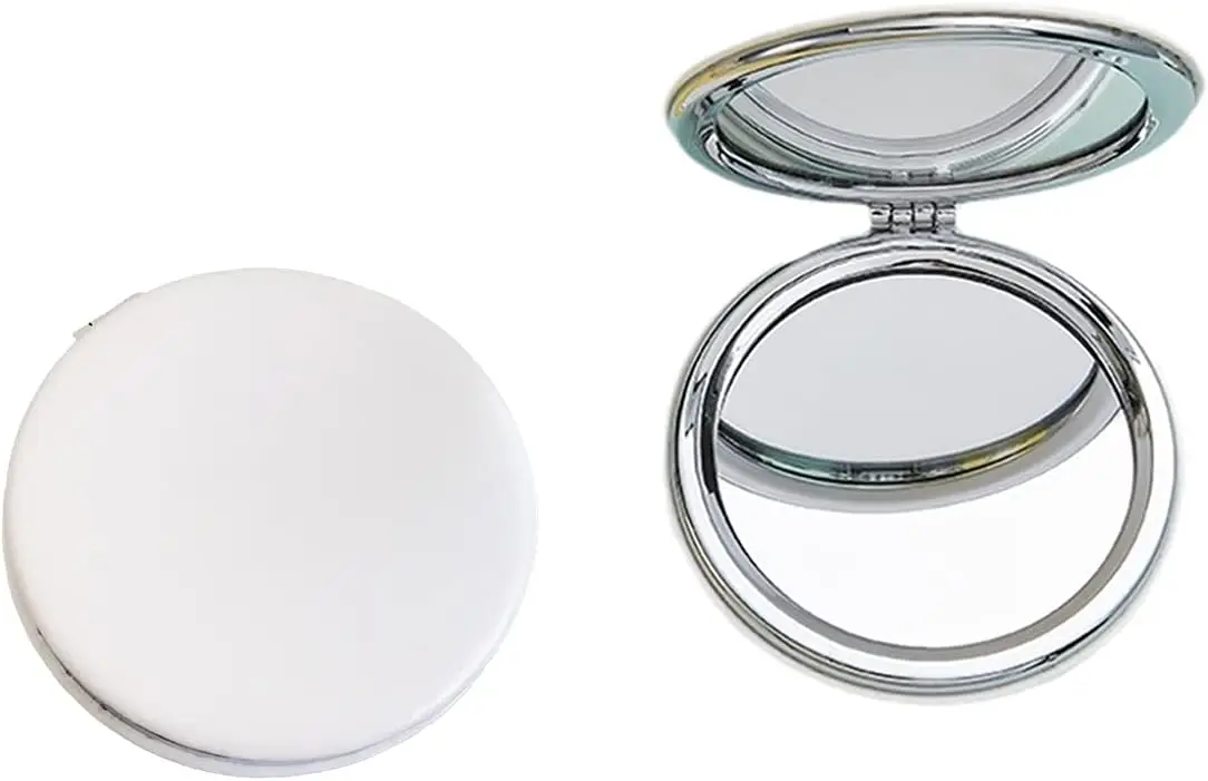 Double-Sided Folding Makeup Mirror 6.7cm Magnifying PU Pocket Mirror
Double-Sided Folding Makeup Mirror 6.7cm Magnifying PU Pocket Mirror