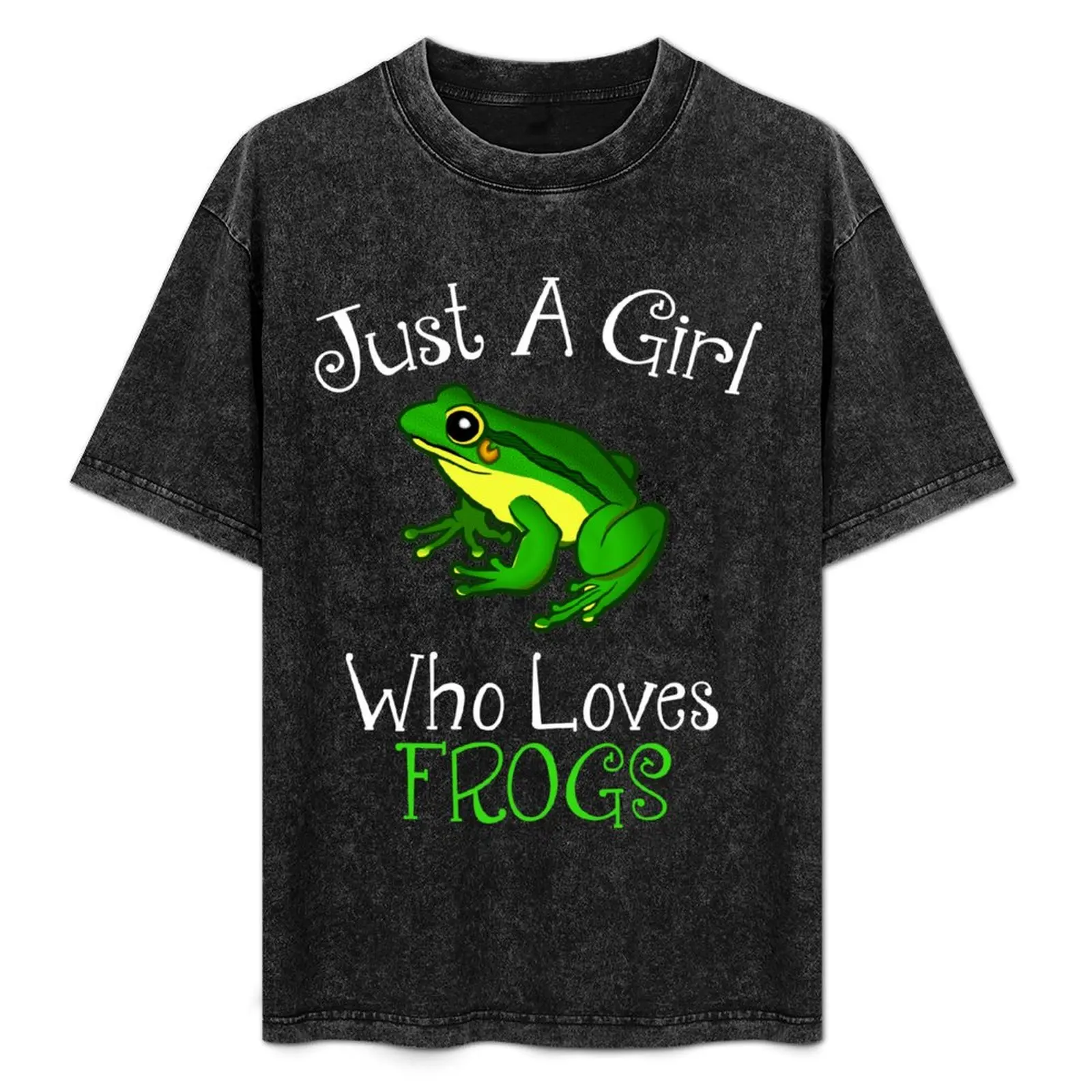Just A Girl Who Loves Frogs T-Shirt Relaxed Casual Short Sleeve Tee
Just A Girl Who Loves Frogs T-Shirt Relaxed Casual Short Sleeve Tee