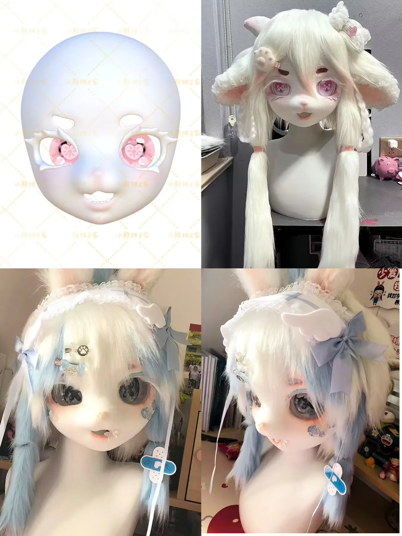 Cat Original Kigurumi Base Mask Fursuit Resin Costume Skull Fursuit Costumes Animation Fursuit DIY Accessories
Cat Original Kigurumi Base Mask Fursuit Resin Costume Skull Fursuit Costumes Animation Fursuit DIY Accessories