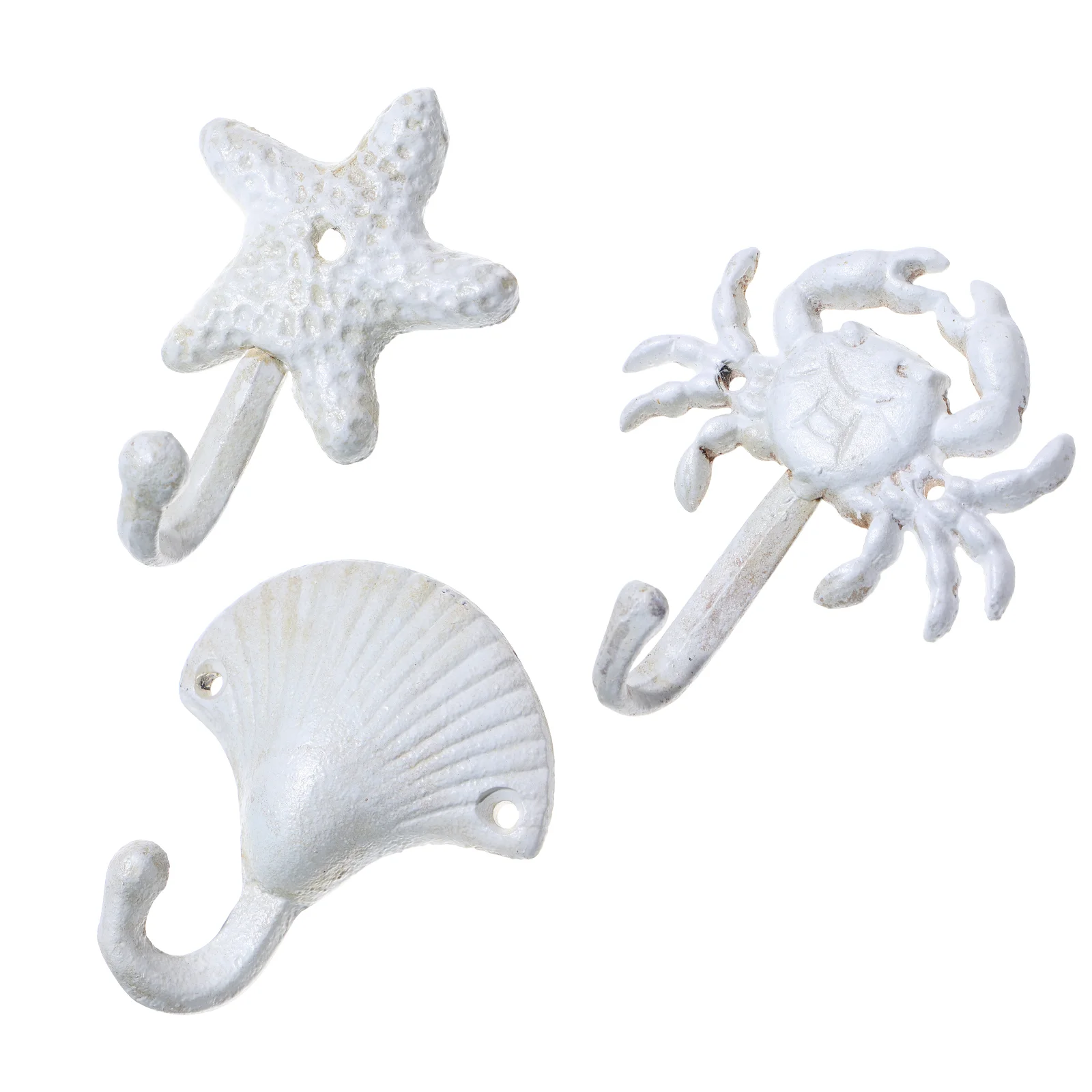 3pcs Iron Wall Hooks Wrought Retro Nautical Sea Scallops Home Decor Entryway Kitchen Bathroom Coat Scarf
3pcs Iron Wall Hooks Wrought Retro Nautical Sea Scallops Home Decor Entryway Kitchen Bathroom Coat Scarf