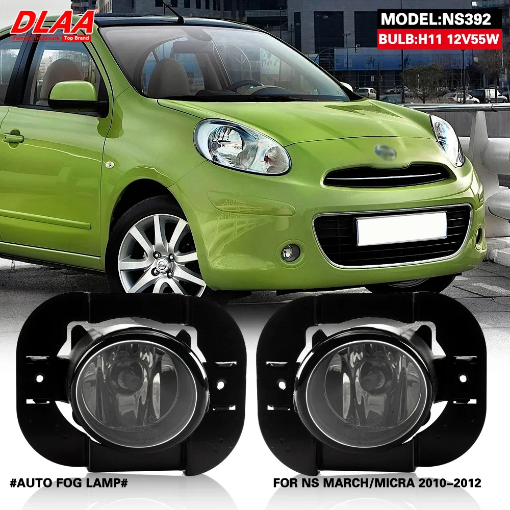 DLAA For MARCH MICRA 2010 2011 2012 Front Fog Lights Car Styling Spot Light Fog Lamps With Switch - 1 Pair
DLAA For MARCH MICRA 2010 2011 2012 Front Fog Lights Car Styling Spot Light Fog Lamps With Switch - 1 Pair