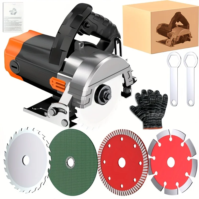Newly Upgraded Saw for Wood Cutting, Cutter Power Tools, Brick Saws, Miter Saw, Wire Power Tools, And Professional High-Power Stone Cutters Are Ideal for Marble, Grooving, And Woodworking. A Thoughtful Little Gift for Men on Special Occasions
Newly Upgraded Saw for Wood Cutting, Cutter Power Tools, Brick Saws, Miter Saw, Wire Power Tools, And Professional High-Power Stone Cutters Are Ideal for Marble, Grooving, And Woodworking. A Thoughtful Little Gift for Men on Special Occasions