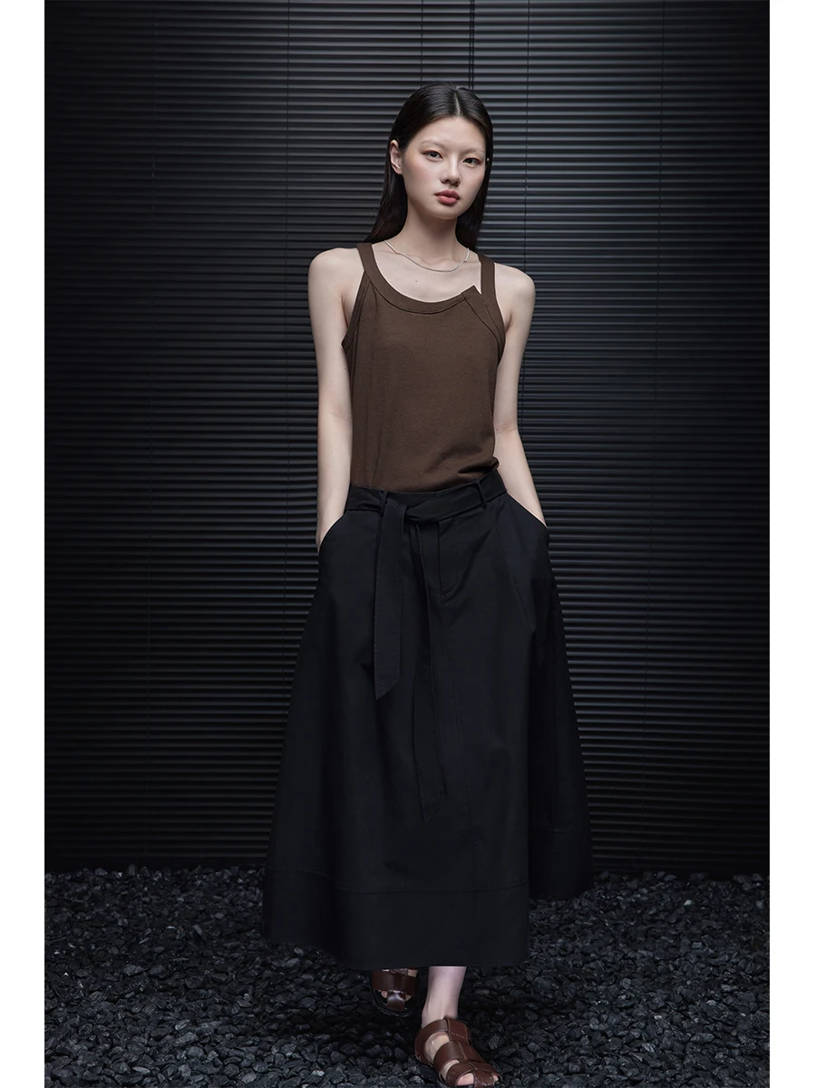 Bla A-Line Midi Skirt Women's Summer 2025 Faionable Loose Design High Waist Cotton Lyocell Blend Street Sle Midi Skirt
Bla A-Line Midi Skirt Women's Summer 2025 Faionable Loose Design High Waist Cotton Lyocell Blend Street Sle Midi Skirt