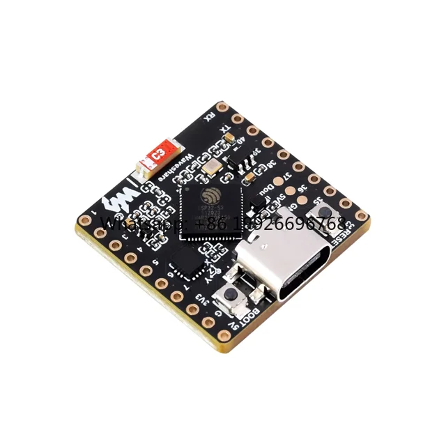 Плата разработки на базе ESP32-S3 с 8-битным матричным процессором и датчиком положения QMI8658, 240 МГц, двухъядерный процессор Xtensa LX7 32-бит
Плата разработки на базе ESP32-S3 с 8-битным матричным процессором и датчиком положения QMI8658, 240 МГц, двухъядерный процессор Xtensa LX7 32-бит