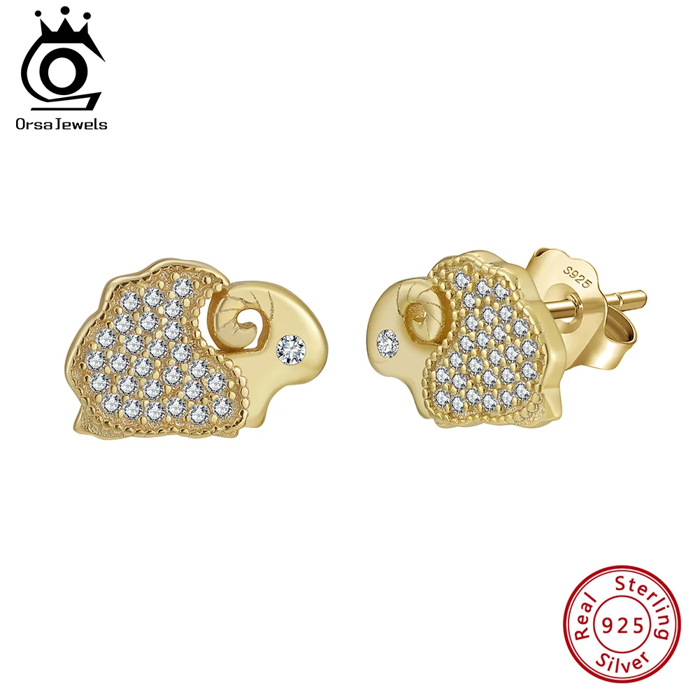 ORSA JEWELS стерлингового серебра 925 пробы, женские милые серьги-гвоздики с изображением козы, блестящие серьги-гвоздики с кубическим цирконием, модные 2024 SE401
ORSA JEWELS стерлингового серебра 925 пробы, женские милые серьги-гвоздики с изображением козы, блестящие серьги-гвоздики с кубическим цирконием, модные 2024 SE401