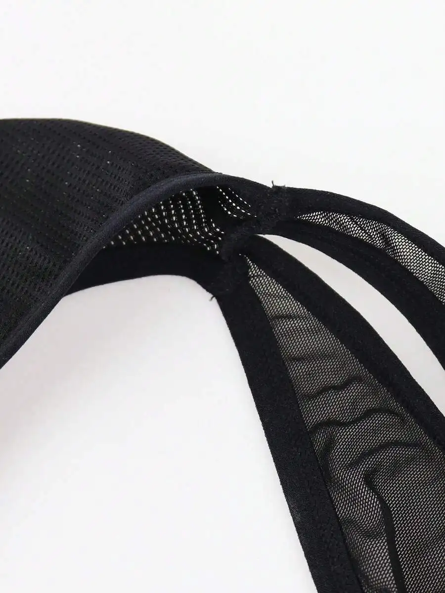 Mens Mesh Cutout Jockstrap Briefs With Letter Pattern
Mens Mesh Cutout Jockstrap Briefs With Letter Pattern