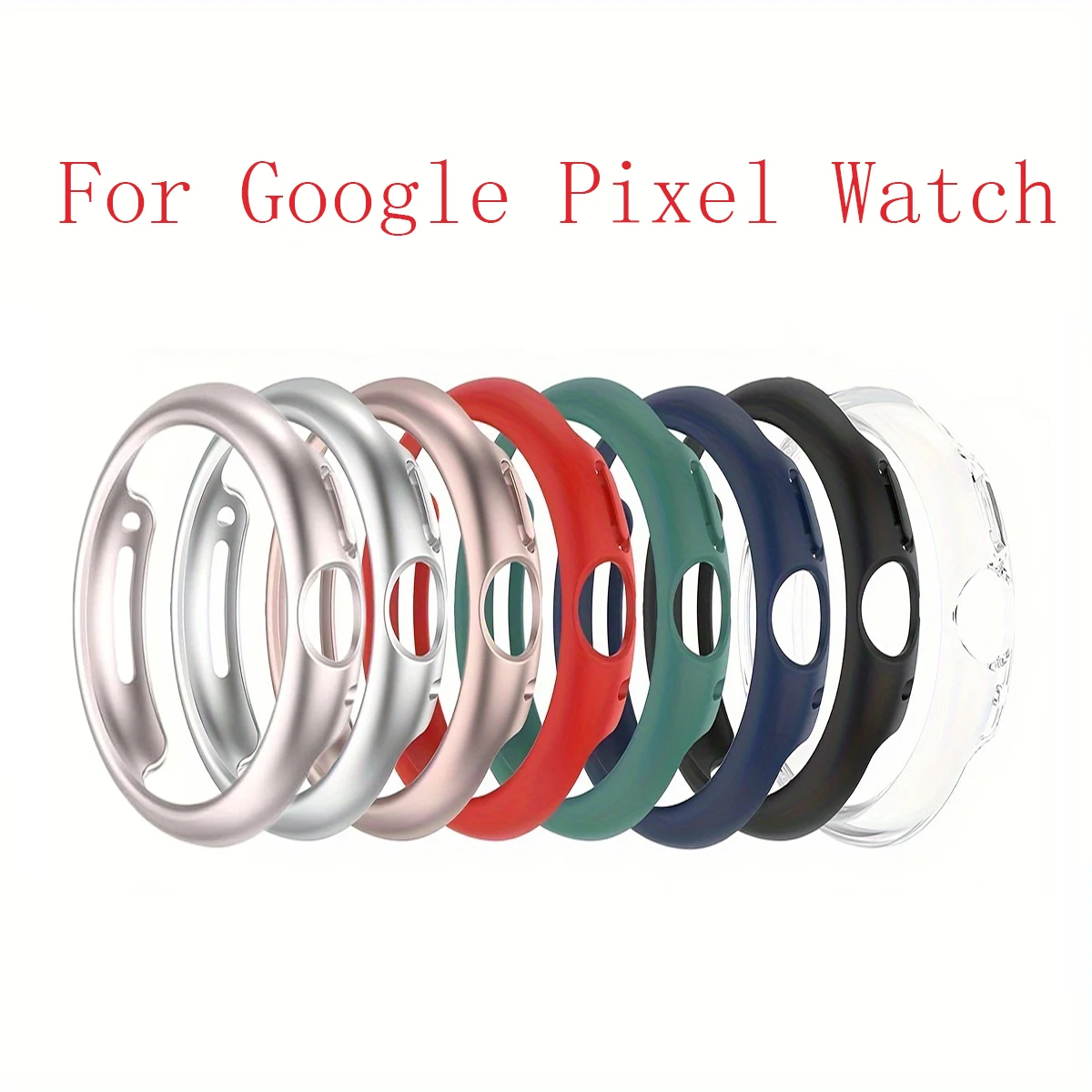 Bumper Case for Google Pixel Watch 2 (2023)/Google Pixel Watch 1(2022) (No Screen Protector), Hard PC Protective Matte Frame.
Bumper Case for Google Pixel Watch 2 (2023)/Google Pixel Watch 1(2022) (No Screen Protector), Hard PC Protective Matte Frame.