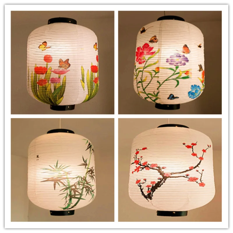 Antique Printed Long Paper Lanterns Japanese and Korean Cuisine Restaurant Hotel Tea House Shopping Mall Shop Studio Decoration
Antique Printed Long Paper Lanterns Japanese and Korean Cuisine Restaurant Hotel Tea House Shopping Mall Shop Studio Decoration